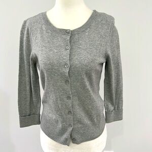 Jcp gray cardigan size PS NWT
